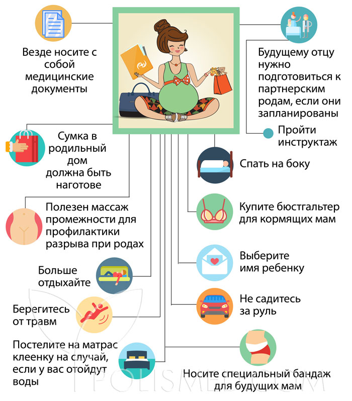 советы для женщин на 39 неделе