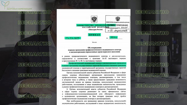 Приказ Минздрава