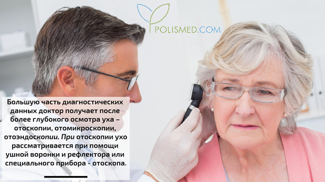 Диагностика воспаления среднего уха