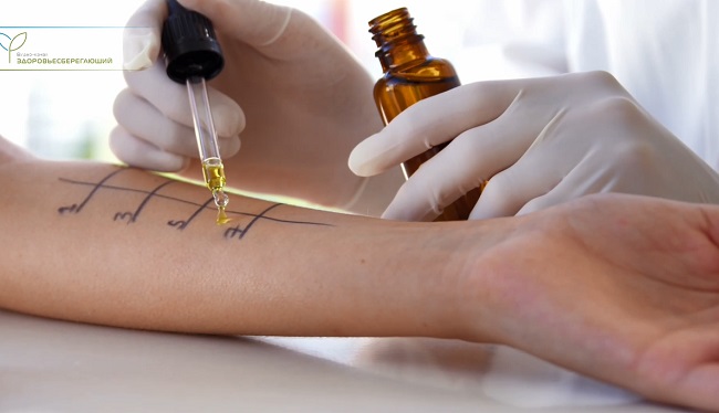 проба на аллергическую реакцию