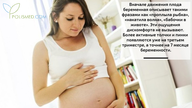Ощущение шевеления плода