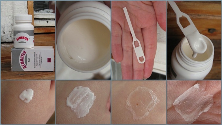 Нанесение Демиктена