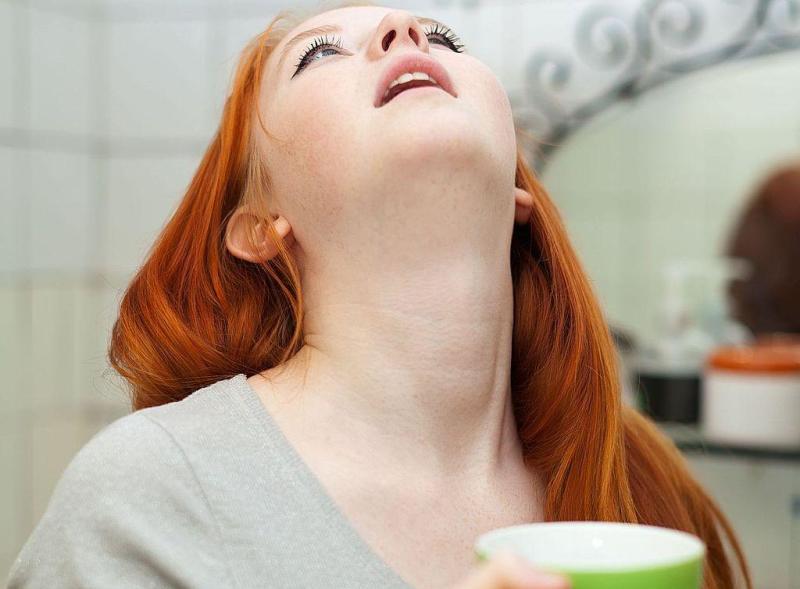 Полоскание рта Нитрофунгином