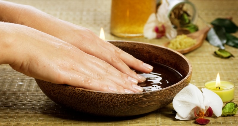 Ванночка с Креолином для ногтей