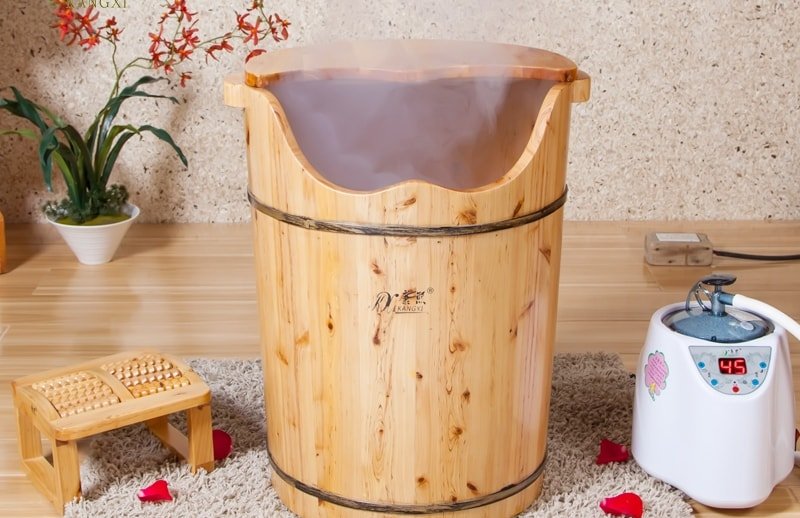 Ванночка с паром для ног