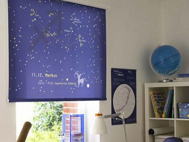 Детские рулонные жалюзи 9