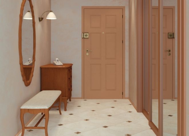 Дизайн узкого коридора