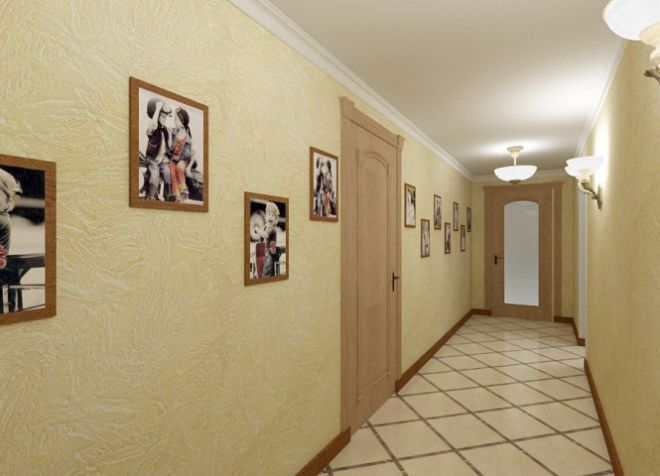 Дизайн узкого коридора