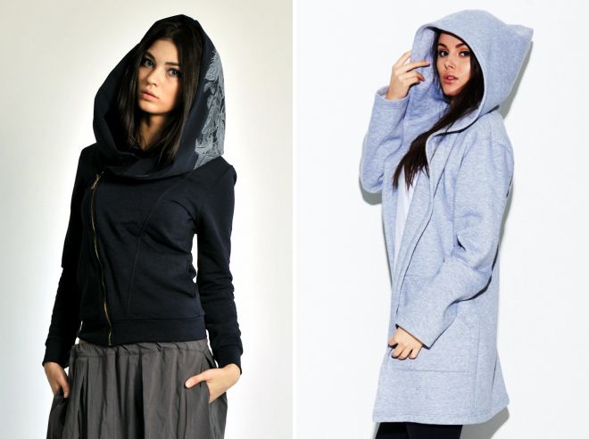 кардиган с большим капюшоном кардиган с большим капюшоном