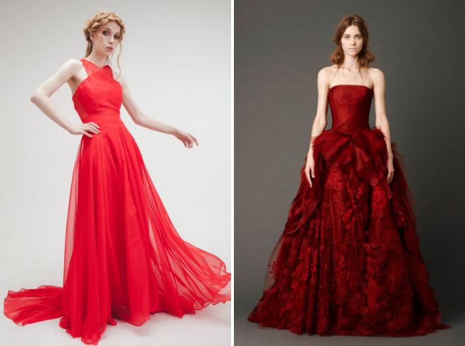 красное пышное платье в пол красное пышное платье в пол