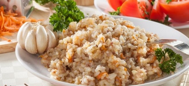 рисовая каша с тушенкой рисовая каша с тушенкой