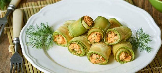 рулетики из кабачков с грибами рулетики из кабачков с грибами