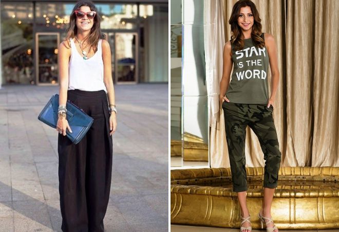 с чем носить женскую майку с чем носить женскую майку