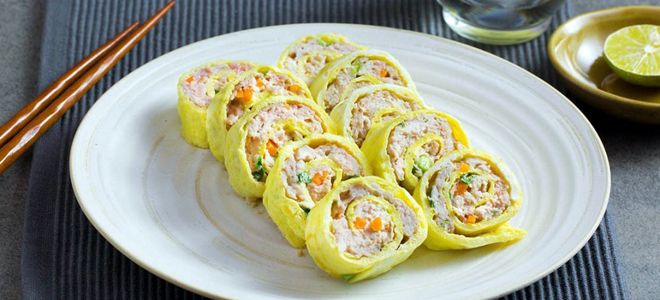 яичные роллы по корейски яичные роллы по корейски