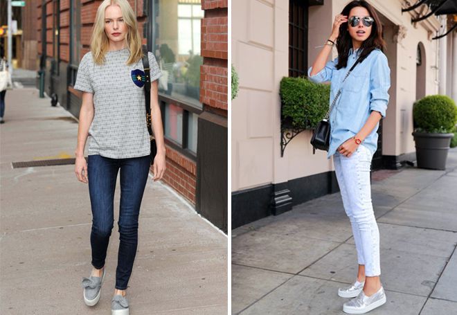 джинсы скинни со слипонами джинсы скинни со слипонами