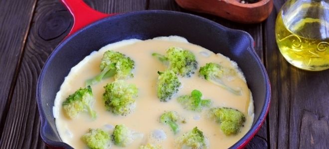 фото11 как приготовить омлет с брокколи