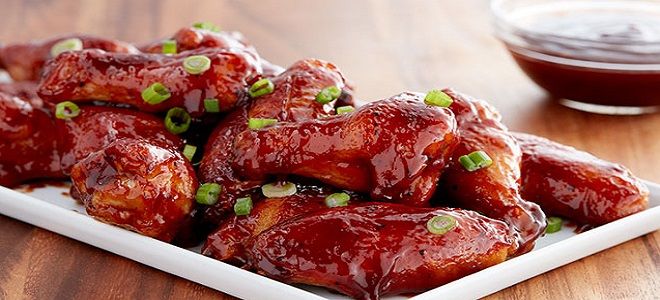 куриные крылышки в кисло сладком соусе куриные крылышки в кисло сладком соусе