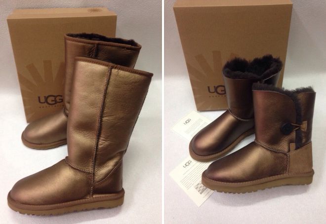 блестящие коричневые угги блестящие коричневые угги