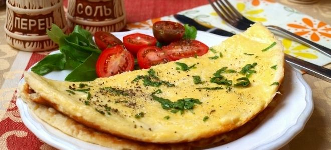 фото12 как приготовить омлет с мукой