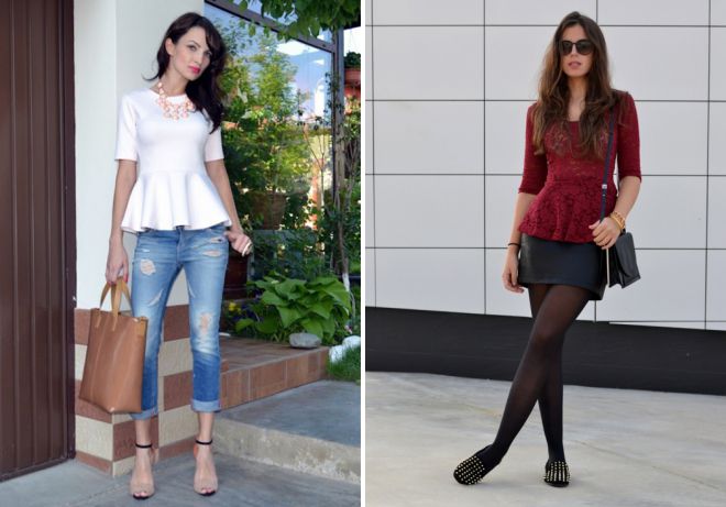 кофта с баской с чем носить кофта с баской с чем носить