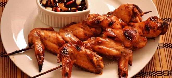 куриные крылышки в медово горчичном соусе куриные крылышки в медово горчичном соусе