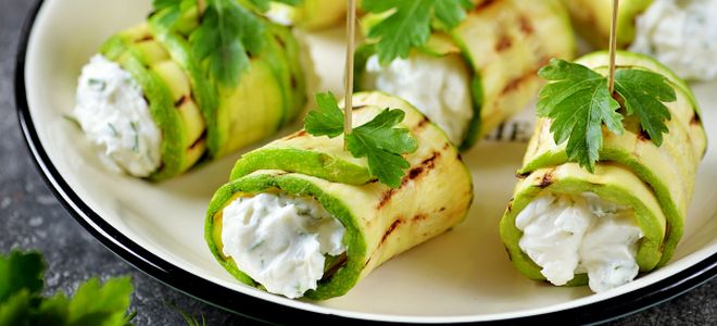 пп рулетики из кабачков пп рулетики из кабачков