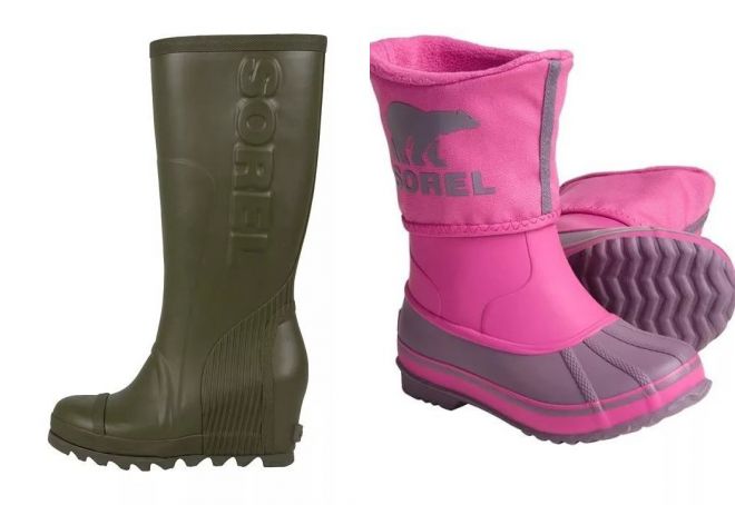 резиновые сапоги sorel резиновые сапоги sorel