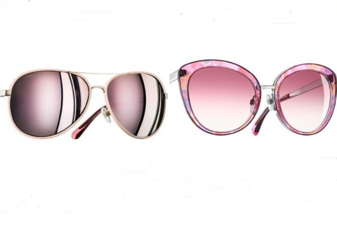 розовые очки шанель розовые очки шанель