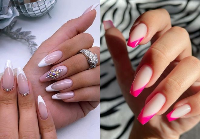 фото12 розовый френч балерина