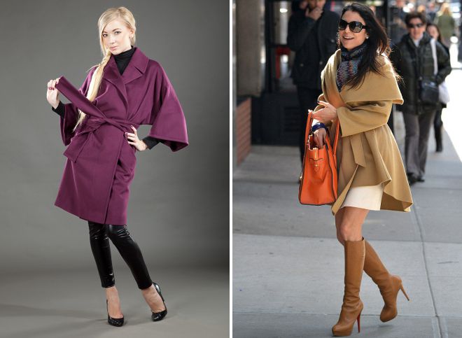 с чем носить пальто кимоно с чем носить пальто кимоно