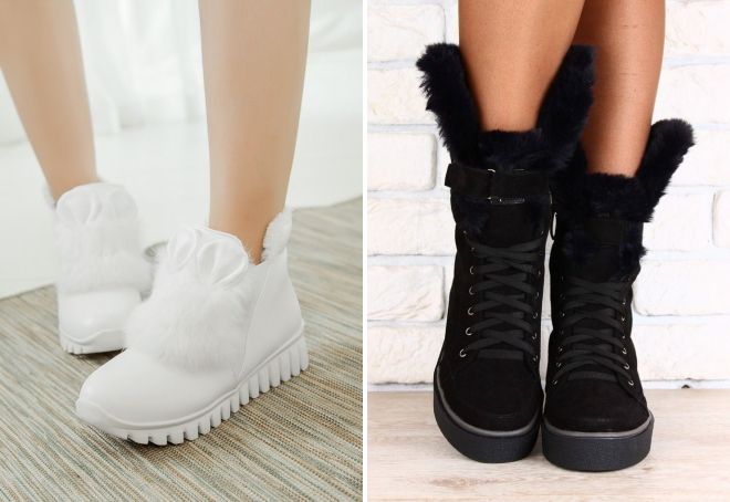 зимние кроссовки с мехом зимние кроссовки с мехом