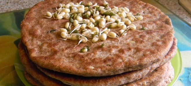 цельнозерновой хлеб на сковороде цельнозерновой хлеб на сковороде