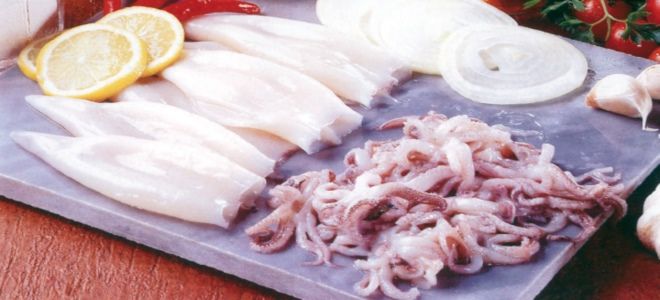 Как сварить замороженные кальмары Как сварить замороженные кальмары