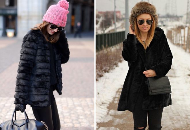 какую шапку носить с черной норковой шубой какую шапку носить с черной норковой шубой