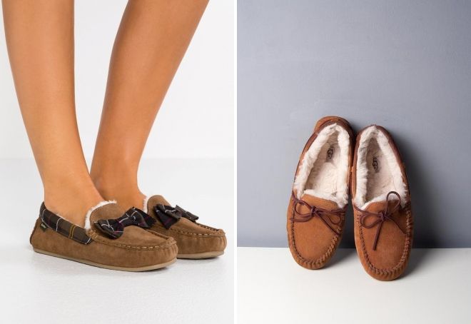 коричневые угги-мокасины коричневые угги-мокасины