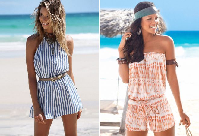 пляжные ромперы пляжные ромперы