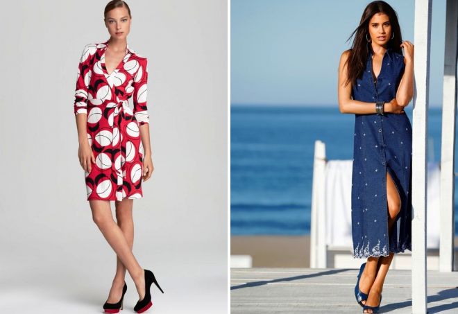 с чем носить платье халат с чем носить платье халат