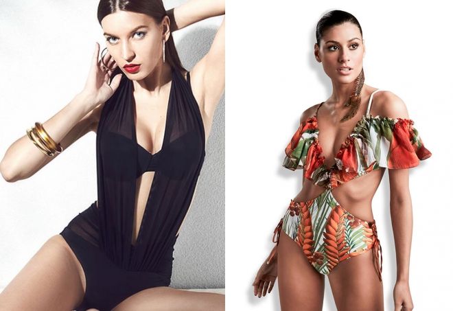 слитный купальник с трусиками танга слитный купальник с трусиками танга