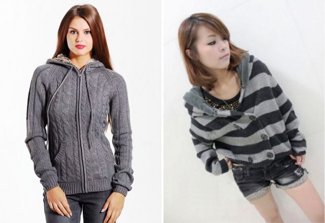 вязаные спортивные кофты