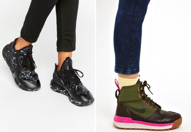 зимние кожаные кроссовки зимние кожаные кроссовки