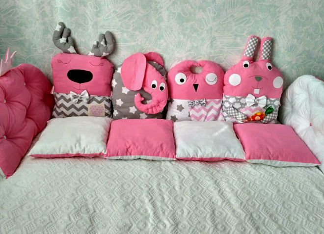 декор подушек для детской декор подушек для детской