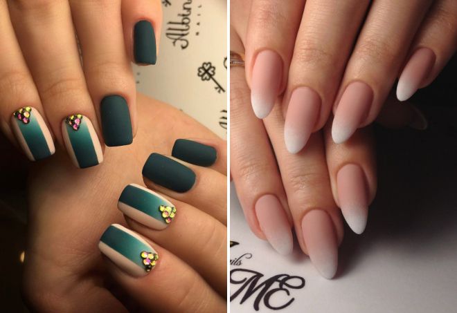 дизайн ногтей матовый градиент дизайн ногтей матовый градиент