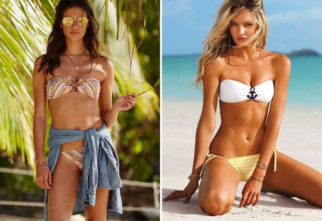 купальник бандо для маленького бюста купальник бандо для маленького бюста