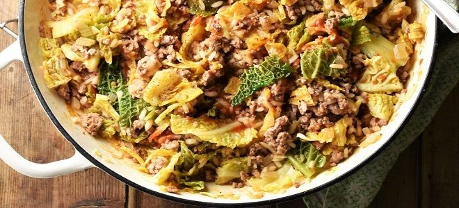 ленивые голубцы как в детском саду ленивые голубцы как в детском саду