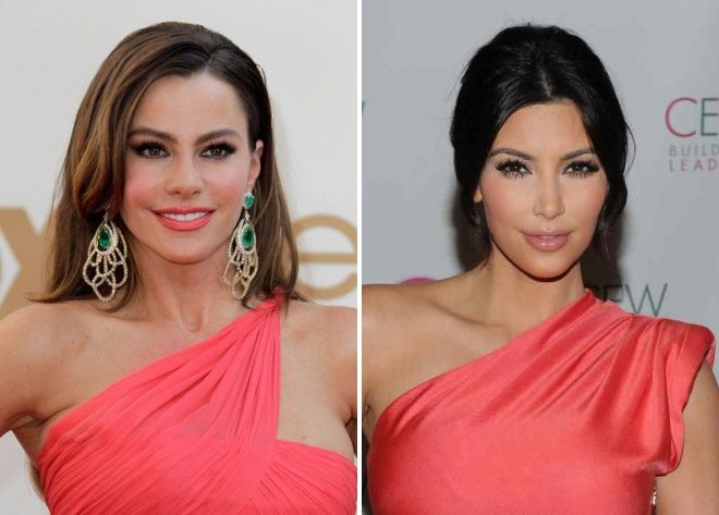 макияж под коралловое платье макияж под коралловое платье