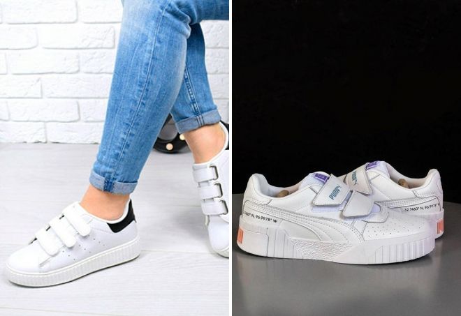 модные кроссовки на липучках модные кроссовки на липучках