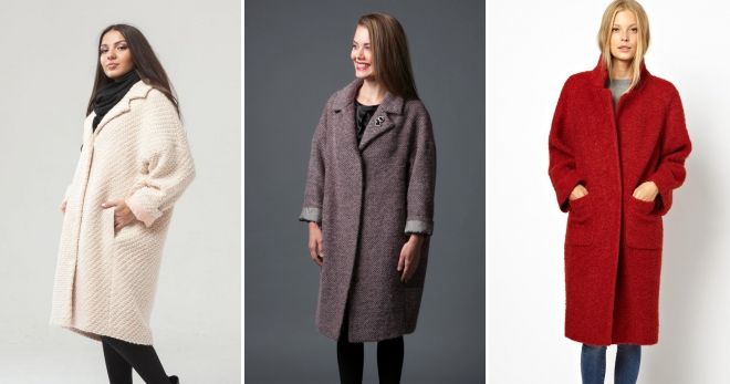 Пальто оверсайз букле Пальто оверсайз букле