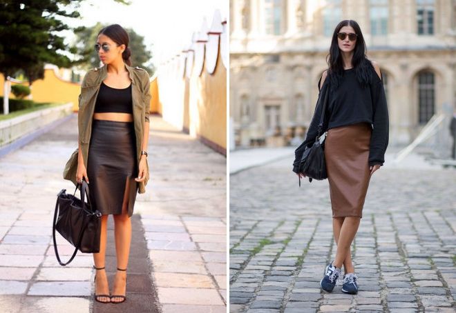 с чем носить коричневую юбку миди с чем носить коричневую юбку миди