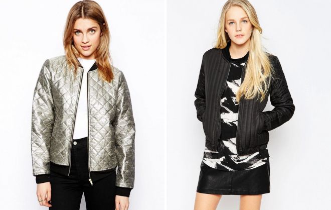 женский стеганый бомбер женский стеганый бомбер