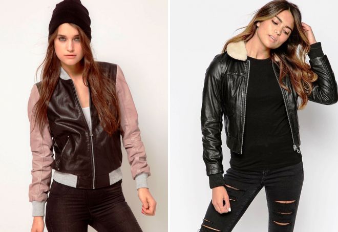 зимняя кожаная куртка бомбер зимняя кожаная куртка бомбер